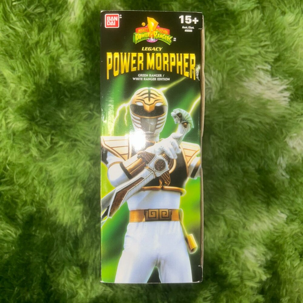 *NEW Power Rangers Legacy Green / White Ranger Gold Power Morpher ドラゴンバックラー - Picture 4 of 6